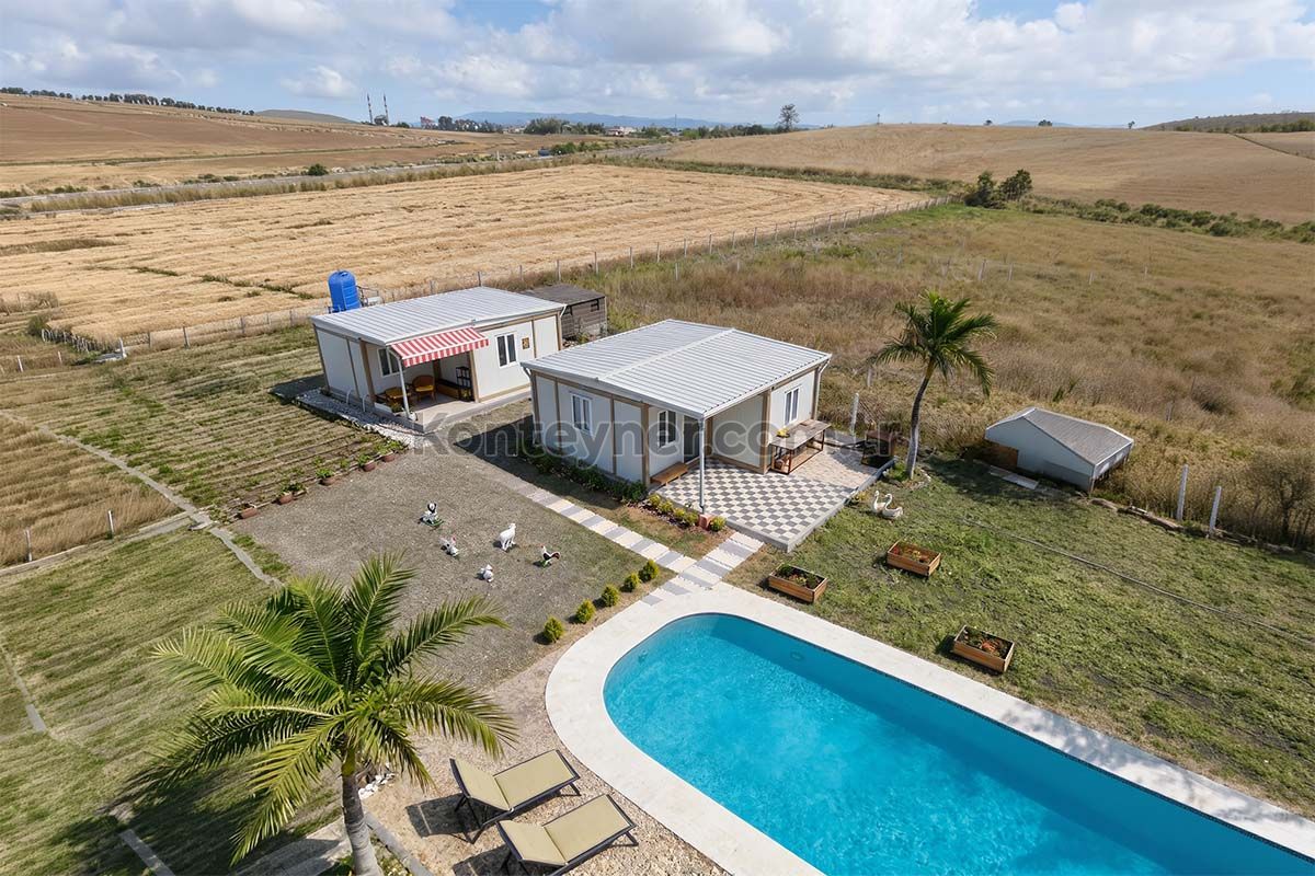 konteyner ev yerleşim planları