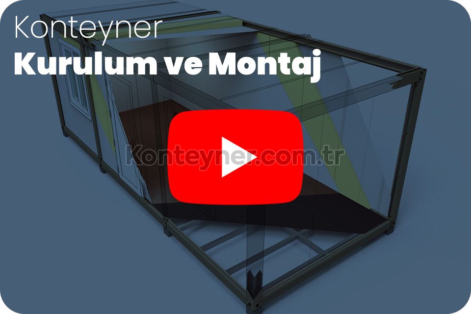 Sandviç Panel Konteyner Kurulum ve Montaj